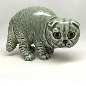 Скоттиш-фолд серый