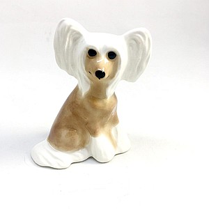 Китайская хохлатая малая бежевая