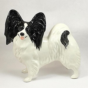 Папильон/папийон черно-белый (собачка-бабочка)