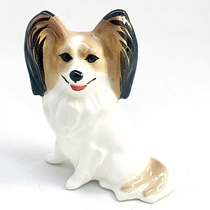 Папильон/папийон малый палево-белый (собачка-бабочка)