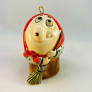 Елочная игрушка Баба-Яга