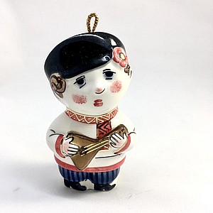 Ёлочная игрушка мальчик Иван